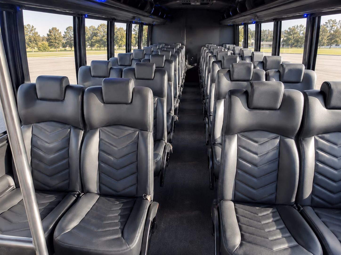 hartford 15 passenger minibus inside