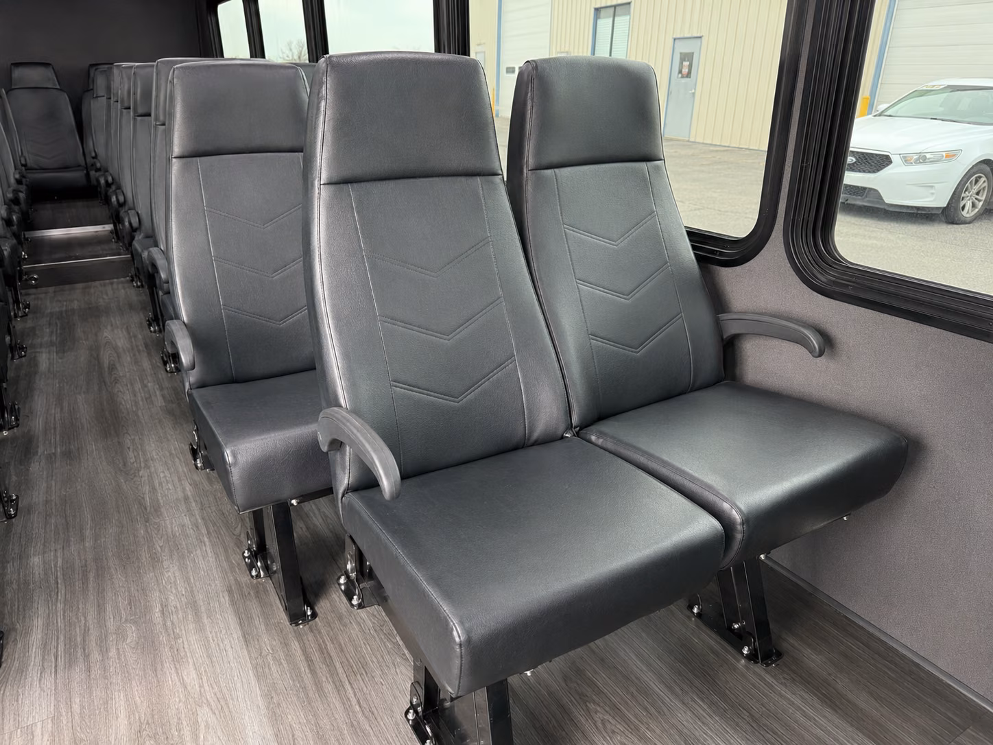hartford 20 passenger minibus inside
