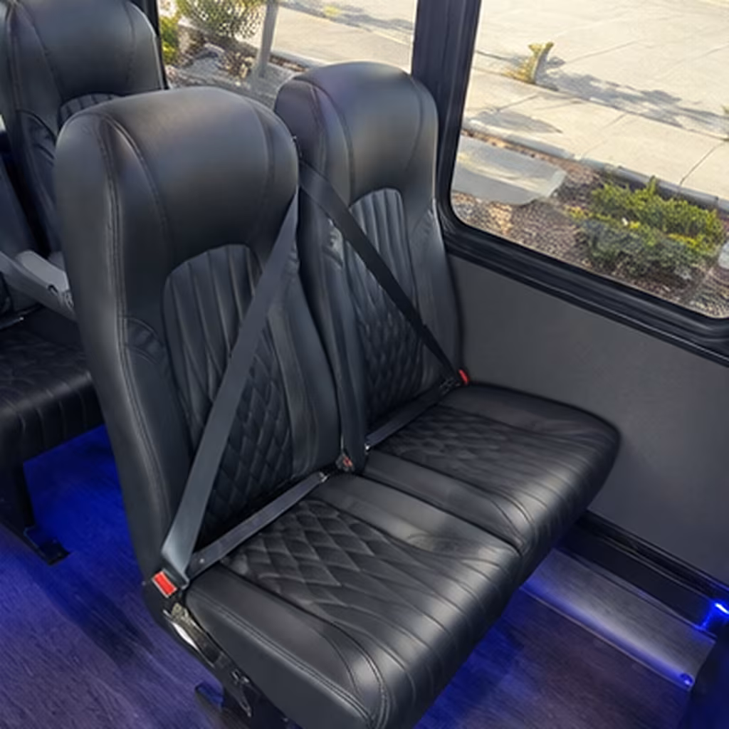 hartford 28 passenger minibus inside
