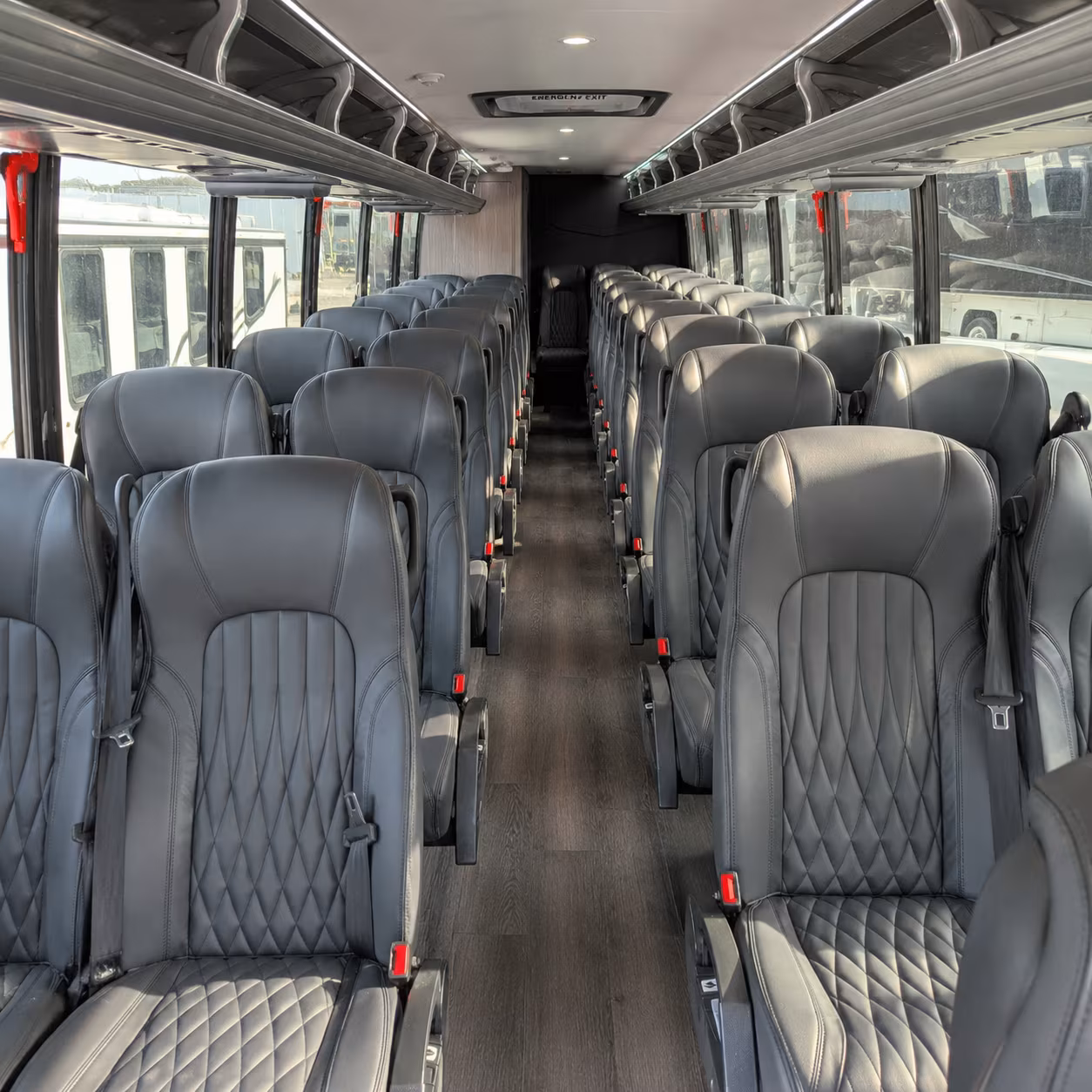 hartford 35 passenger minibus inside