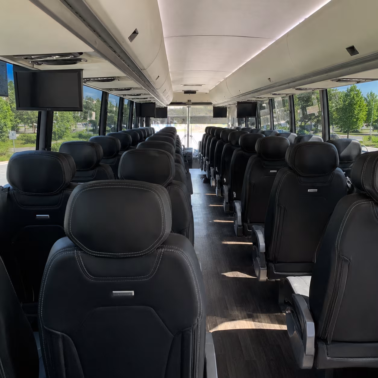 hartford long distance transportation onboard seating