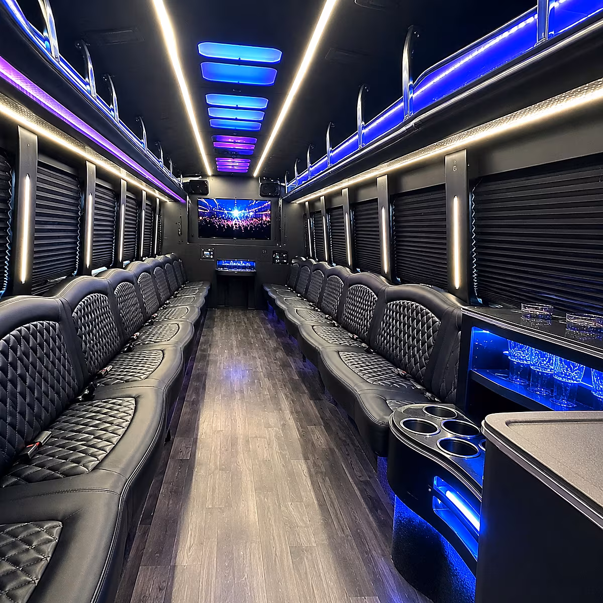 hartford new years eve party bus rental