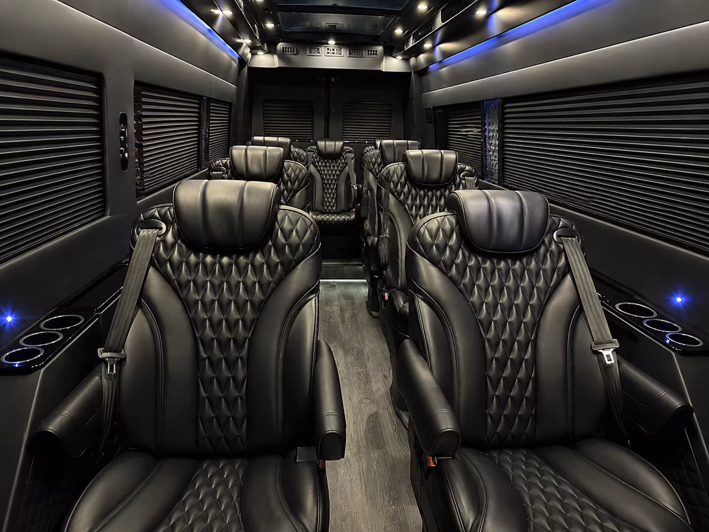 hartford sprinter van with driver interior